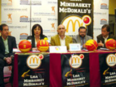 Se presentó en San Fernando la Final del Cto. De España Minibasket McDonalds