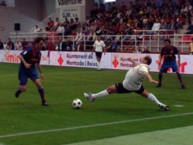 El FC Barcelona vence al Valencia en la Liga de Fútbol Indoor