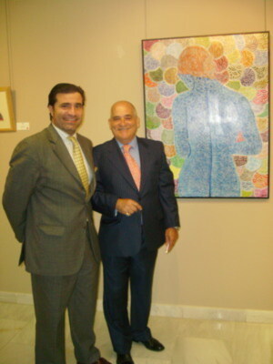 Diego Montes inaugura en el Club Antares su última exposicón de pintura.