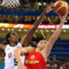 España aguanta el pulso a EE.UU. hasta el tercer cuarto, pero cede al poderío físico en el tramo final (93-55)