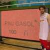 Pau Gasol cumple las 100 internacionalidades con 20 puntos y 10 rebotes ante Croacia