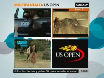Canal+ Eventos estrena en el US Open un nuevo servicio multipantalla