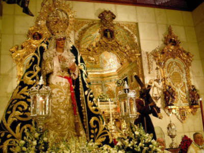 Recordatorio lunes 8 septiembre Función Solemne en honor y gloria de  María Stma. de las Angustias Coronada.