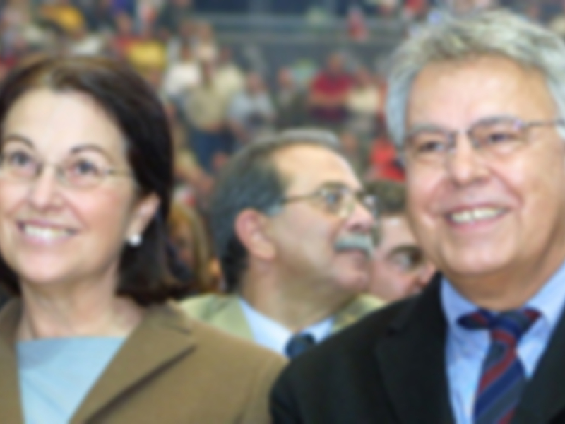 La novia de Felipe González fue reina de las fiestas en La Villa de Don Fadrique
