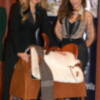 Las actrices Ornella Muti, su hija Naike y Jerry Hall, han sido en este año las estrella del Salón Internacional del Caballo dedicado a Méjico.