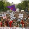 Manifestación el miércoles en la facultad de filosofía de la Universidad de Sevilla.