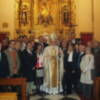 El cardenal Carlos Amigo Vallejo oficia la misa del patrón de los periodistas