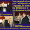 Presentación nuevos respiraderos en plata de ley, para el paso de palio de la Stma. Virgen de las Angustias, donados por la Excma Sra. Duquesa de Alba