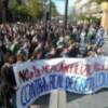 Los universitarios en huelga contra los acuerdos de Bolonia