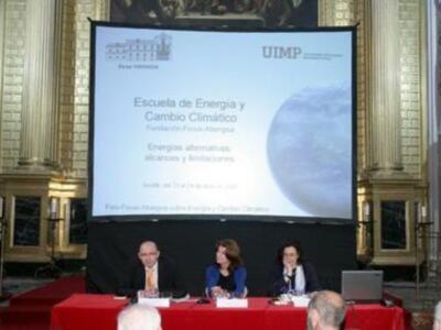 La Fundación Focus-Abengoa y la UIMP inaugurarán el lunes en Sevilla la segunda edición de la Escuela de Energía y Cambio Climático