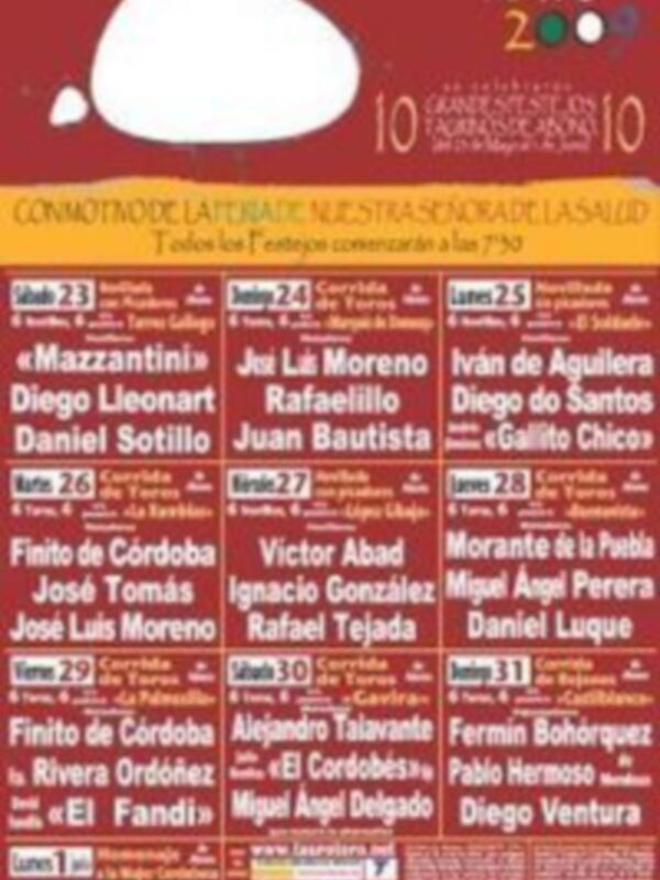 Presentación de carteles feria de Córdoba