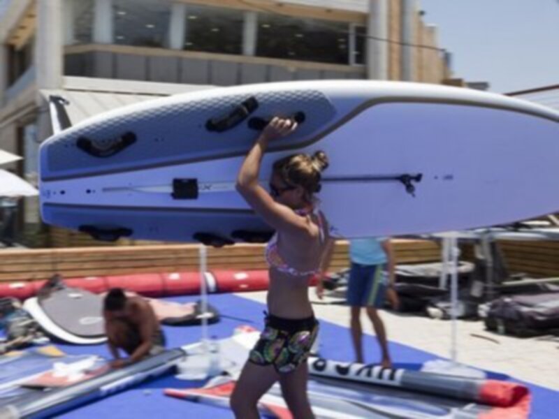 Blanca Manchón toma las riendas en Tel Aviv del Europeo de la clase RS:X