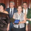 Marina Bernal homenajeada  ayer como Personaje relevante de Chipiona 2009 por la Asociación Turístico-Hostelera y Comercial de Chipiona (ATHOS)