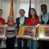 El Director General de Deportes recibe a las Campeonas de Europa