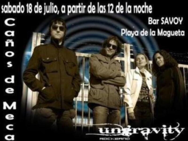 Concierto de Ungravity el próximo sábado 18 de julio
