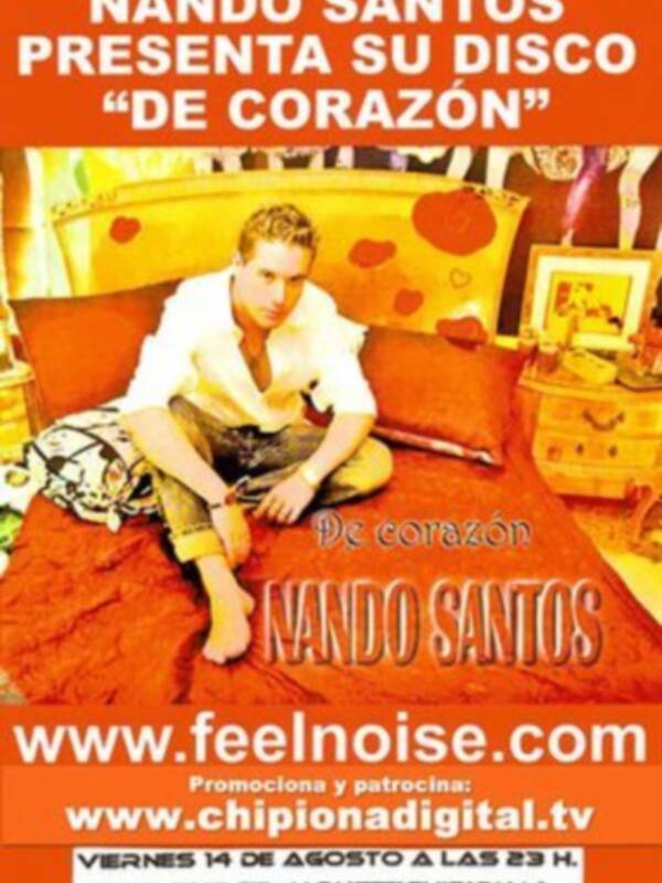 Los aficionados a la música romántica con toque flamenquito podrán disfrutar este viernes con la actuación de Nando Santos en Chipiona.-