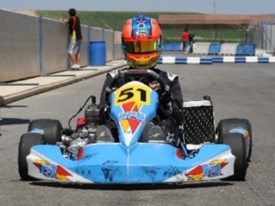 Manu Bejarano, con Fernando Alonso a por el Campeonato de España de karting