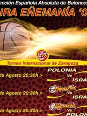 Zaragoza se prepara para recibir a la selección española de baloncesto