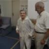 El concejal de Cádiz José Macías visita a María del Rosario del Río Diaz de 102 años de edad
