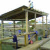Mirador para aves en el corredor verde del litoral(Chipiona)
