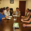 Seguridad Ciudadana presenta el proyecto de un parque de educación vial al Jefe Provincial de Tráfico(Chipiona)