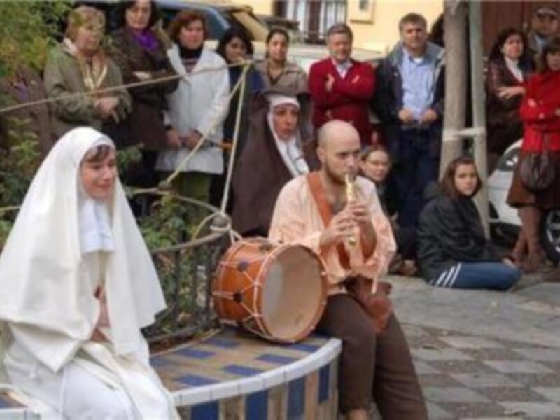 El 1 de noviembre Don Juan en en la plaza de los refinadores del barrio de Santa Cruz, en Sevilla