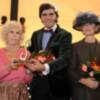 La Duquesa de Alba,feliz, recibió el Premio Escaparate de Sevilla 2009 por su labor cultural 