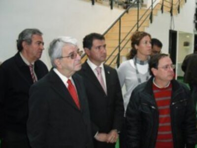 El director de la Agencia Pública de Puertos de Andalucía visita las instalaciones deportivas y pesqueras de Chipiona y Rota