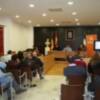 El alcalde de Umbrete animaba ayer a los empresarios y asociaciones a presentar iniciativas al nuevo programa de desarrollo de ADAD