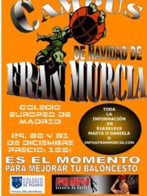 Campus de Navidad de Fran Murcia en el colegio Europeo de Madrid