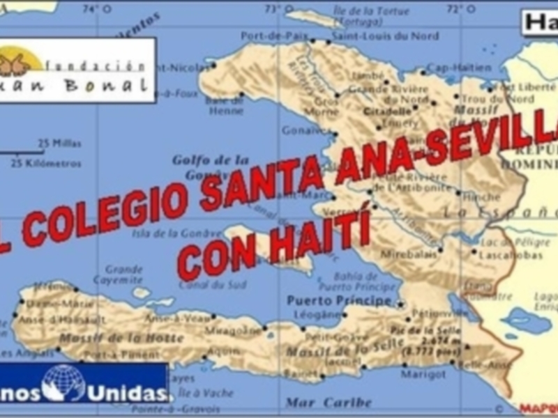 EL COLEGIO SANTA ANA CON HAITÍ