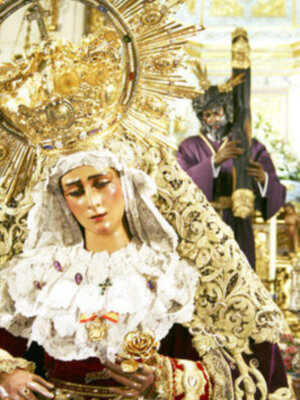 Solemne Triduo en Honor y Gloria de la Stma. Virgen de las Angustias Coronada en la Hermandad Sacramental Los Gitanos.
