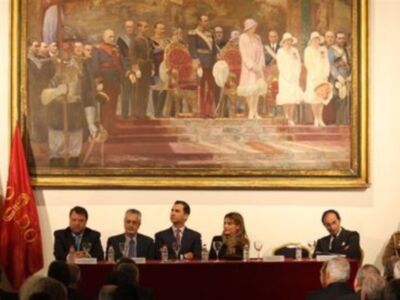 Los Principes de Asturias en Sevilla 