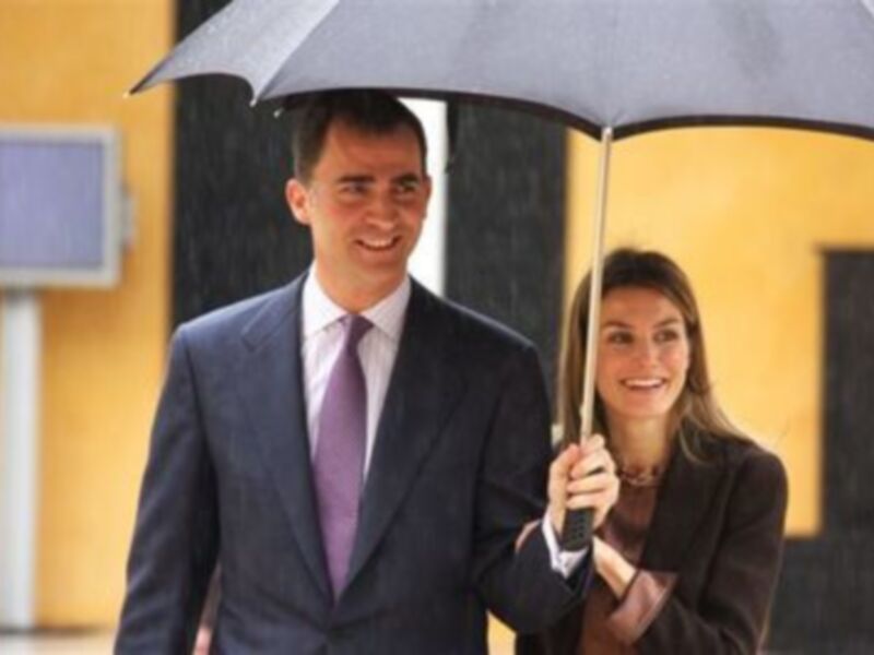 Los Principes de Asturias en Sevilla