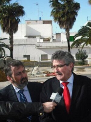 El consejero de Gobernación visita Chipiona
