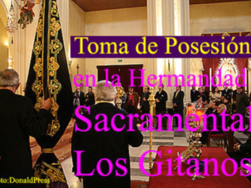 Termina la gran etapa de Juan Miguel Ortega Ezpeleta y comienza la de José Moreno Vega al frente de la Hdad. Sacramental Los Gitanos de Sevilla.