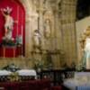 LA VIRGEN DE LA LUZ EXPUESTA AL CULTO (HERMANDAD DEL RESUCITADO DE JEREZ)