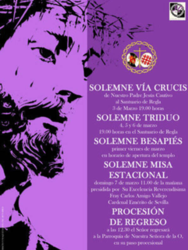 Comienza oficialmente el Cincuentenario de la Hermandad del Cautivo de  Chipiona
