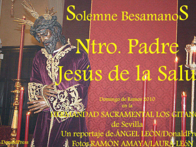 Miles de personas besaron las manos de Ntro. Padre Jesús de la Salud y contemplaron la belleza de la Stma. Virgen de las Angustias siguiendo la tradición en Sevilla.