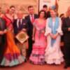 Eva Gonzalez premiada por la Asociacion de la Prensa de Sevilla en la Feria de Abril 