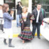Maria Teresa Campos en la Feria de Sevilla 