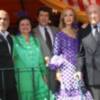 Carmen Lomana de flamenca por primera vez en la Feria de Sevilla