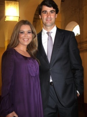 Jesulín y María José felices en los toros