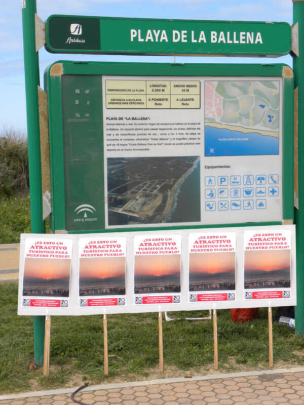 La Plataforma contra los molinos anima a la disolución de la sociedad "Energía Las Cruces del Mar ante el rechazo de la ciudadania"