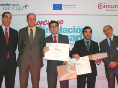 La Universidad Pablo de Olavide gana el concurso de simulación empresarial de Bancaja y la Fundación Incyde