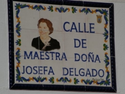 Homenaje a Josefa Delgado Jiménez con la nominación de una calle (Chipiona)