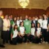 Recepción municipal al Club Náutico Sevilla, flamante equipo de la Liga Femenina 2 de baloncesto