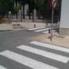Pintados los pasos de peatones que indicaron los niños y niñas de educación vial(Chipiona)