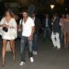 Laura Sánchez por primera vez en público con su novio, el cantante canario David Escanio