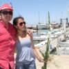 José Ortega Cano, primer día de playa en Chipiona con su hija Gloria y la Virgen del Carmen  